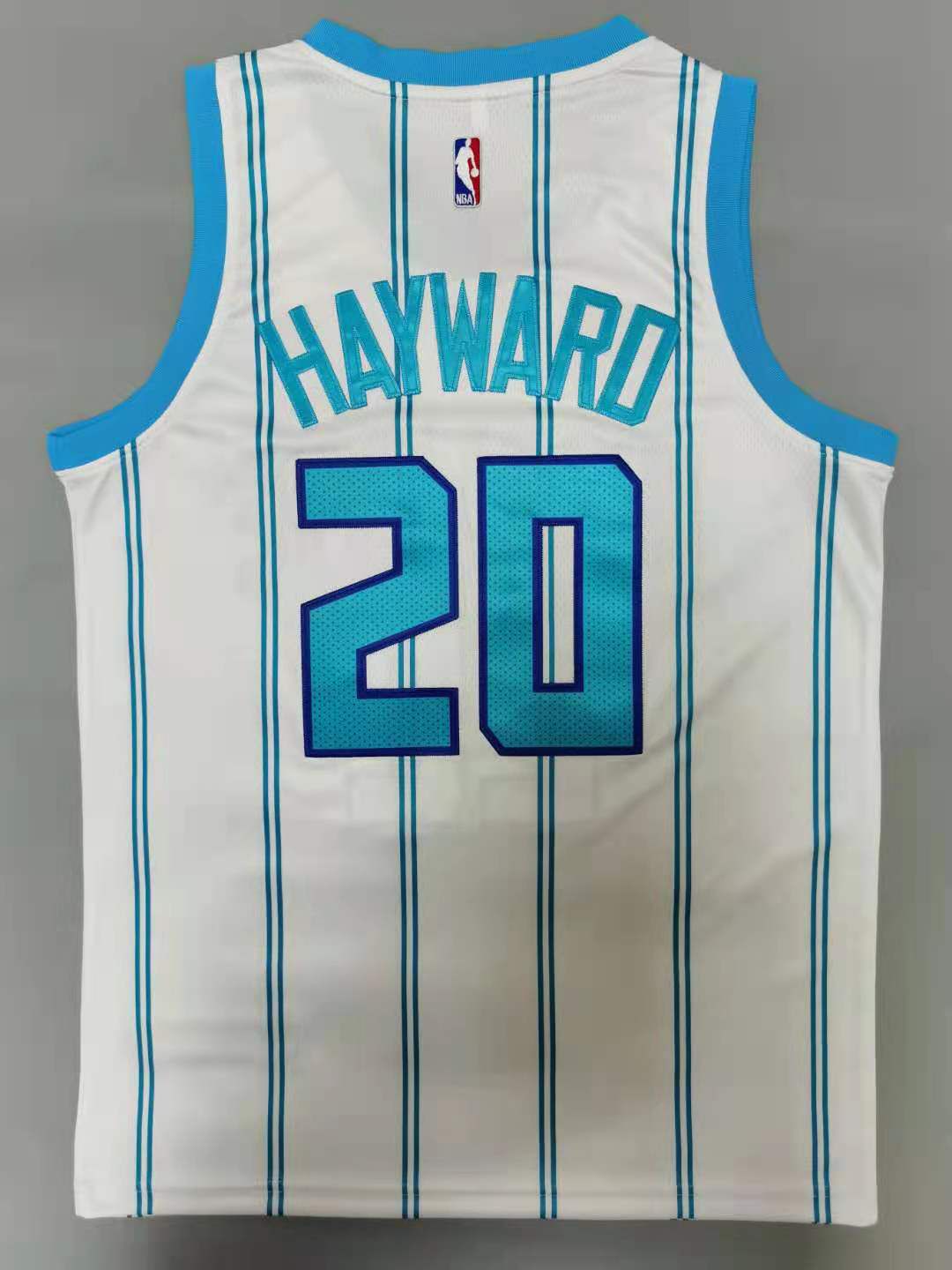 Men Charlotte Hornets 20 Hayward White 2021 Game NBA Jersey